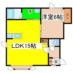 シティハウスＫｓの物件間取画像